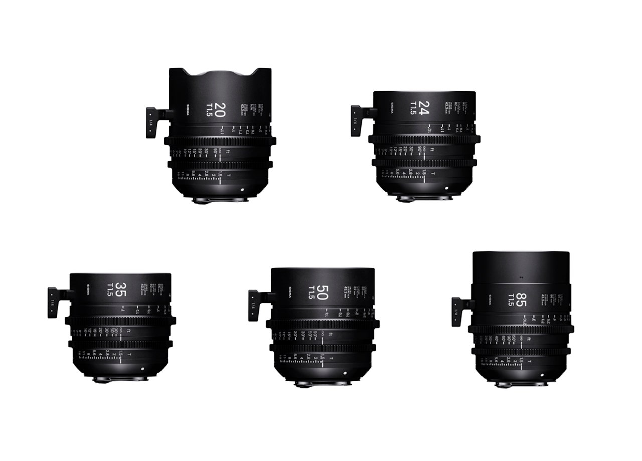 Five Prime Cine lens set plus case