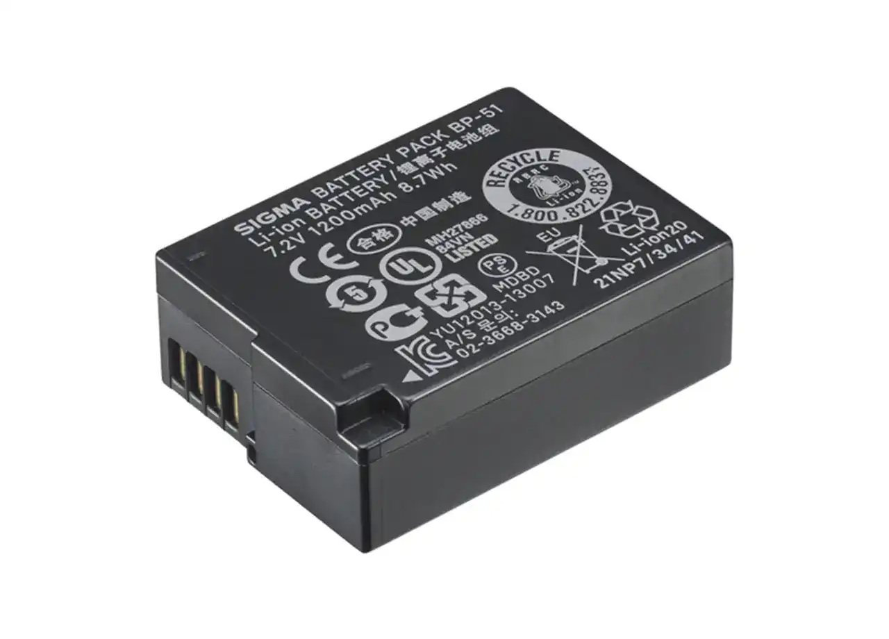 LI-ION BATTERY BP-51 LI-ION BATTERY BP-51